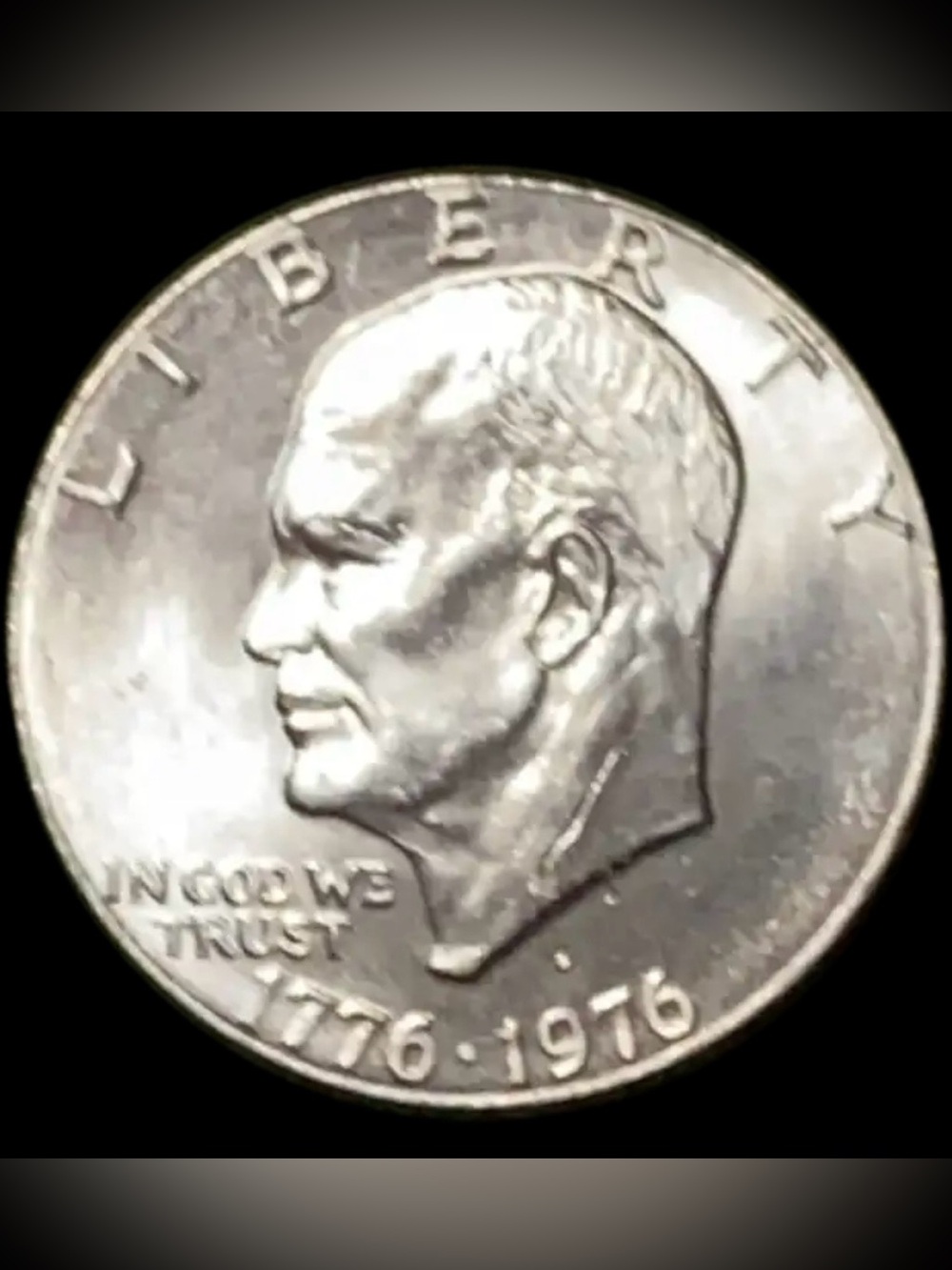 USA 1 dollar Eisenhower
Dollar Type 2 - Thin Lettering
1976-D-